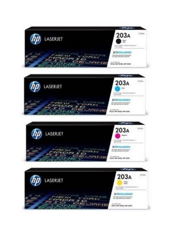 HP Toner HP 203A Original LaserJet Toner Cartridge | Compatible with HP Color LaserJet Pro M254, M280 & M281 Series Printers | High Quality Laser Printing Cartridge - Image 1