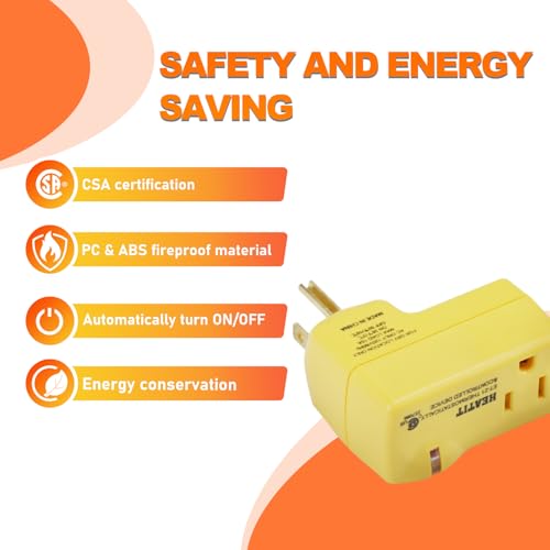 HEATIT ET-21 Freeze Thermostatically Controlled Outlet On at 38F /Off at 50F - Image 4