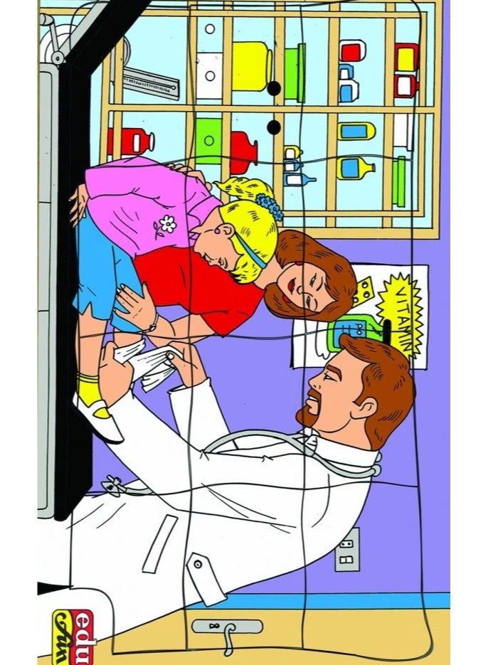 Career Puzzle for Kids – I Want to Be a Doctor – 12 Educational Pieces