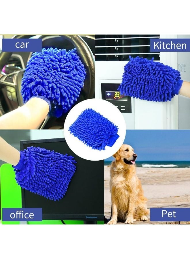 Generic Car Wash Mitt Microfiber Chenille Auto Vehicle Cleaning Gloves, Scratch-Free, Lint-Free, Ultra-Soft, Wet or Dry Use  - Image 5