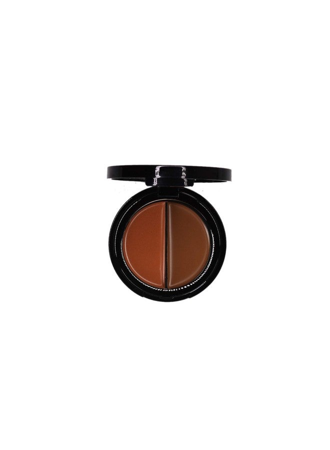 EVE PEARL Dual Salmon Concealer Full Coverage Under Eye Concealer Smooth Skin Treatment Brighten Makeup Hydrate Skincare (Deep) - Image 1