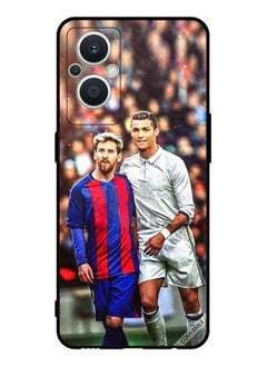 Covernex Protective Case Cover For Oppo Reno 7 Lite Messi & Ronaldo  - Image 1