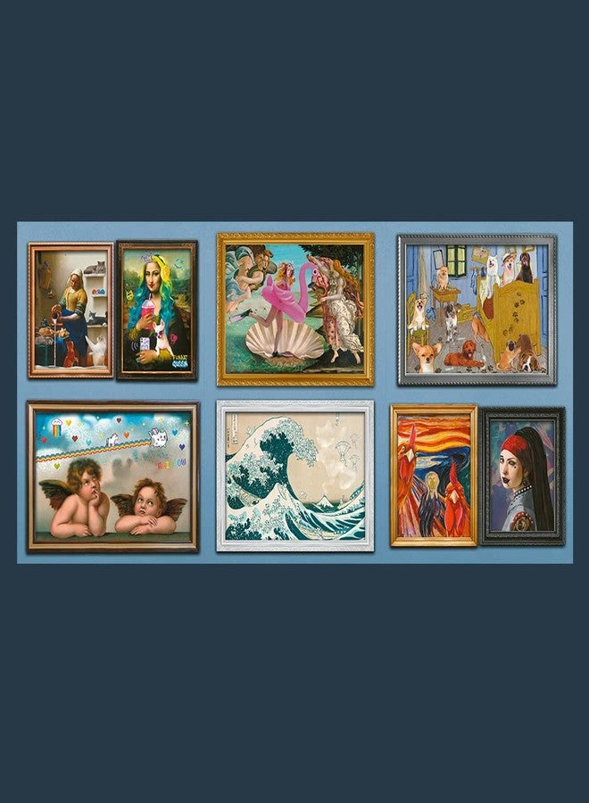 Trefl -9000 Pieces, Large, Bio, Collage, Divertidos with Obras de Arte, Entretenimiento para Niños a Partir de 12 Años Puzzle, Color Not so Classic Art Collection (81021) - Image 2