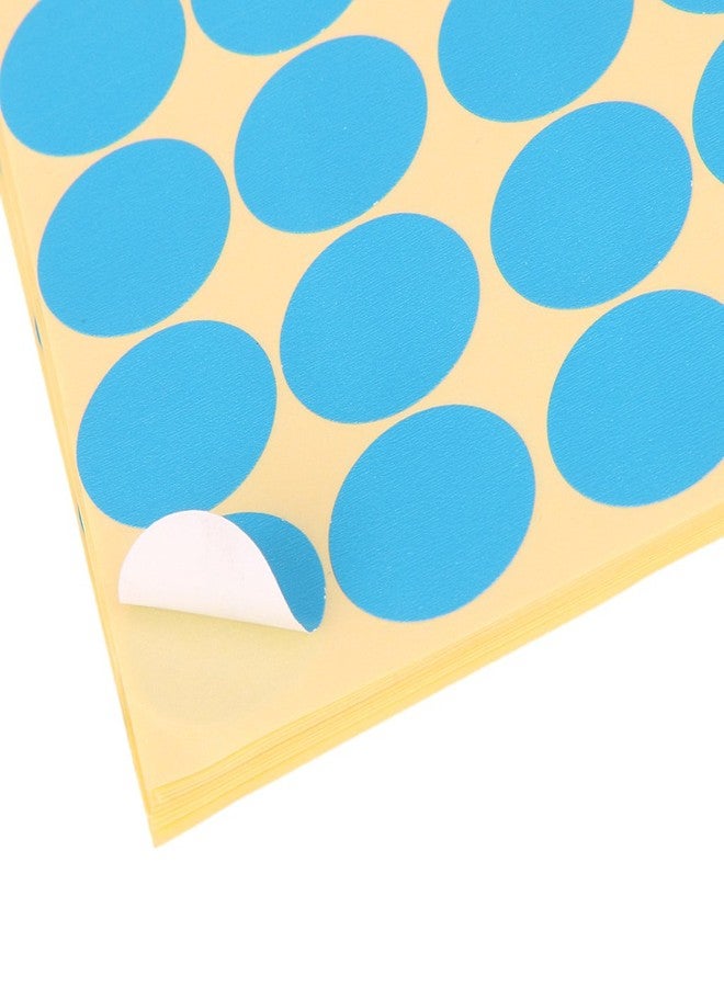 Generic 720Pcs 25mm Dots Sticker Round Circle Blank Labels Self Adhesive- Blue - Image 3