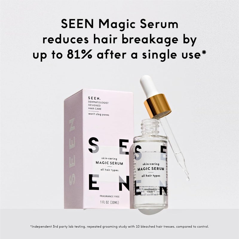 SEEN Discovery Kit - Fragrance Free - Non-Comedogenic & Sulfate-Free Hair Set- Dermatologist-Developed - Safe for Sensitive, Eczema & Acne Prone Skin - Image 3