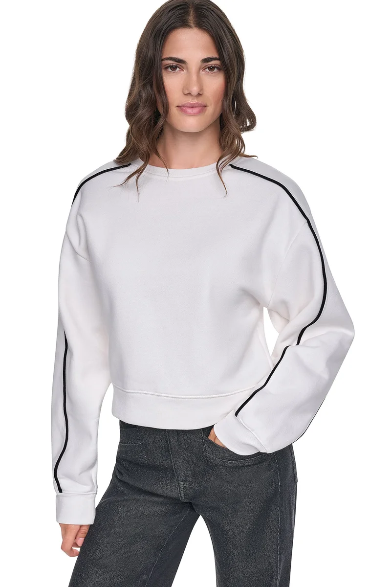 DKNY LONG SLEEVE MINI LOGO FRONT