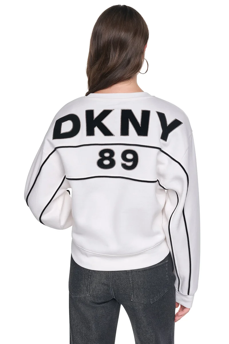 DKNY LONG SLEEVE MINI LOGO FRONT