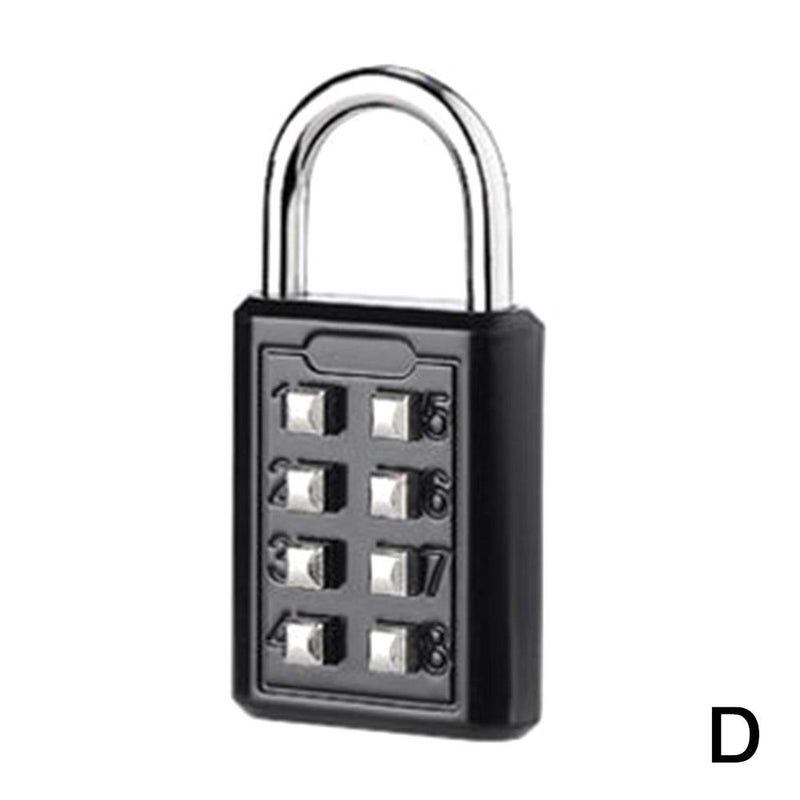 Keypad combination lock, digital combination padlock, suitcase lock, gym lock, dormitory lock, backpack lock, door lock