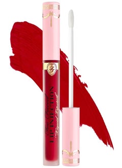 Too FacedCosmetics Too Faced Lip Injection Power Plumping Cream Liquid Lipstick Infatuated - Vivid Warm Red 3ml  - Image 1