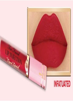 Too FacedCosmetics Too Faced Lip Injection Power Plumping Cream Liquid Lipstick Infatuated - Vivid Warm Red 3ml  - Image 3