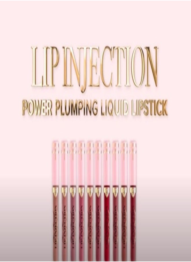 Too FacedCosmetics - Too Faced Lip Injection Power Plumping Cream Liquid Lipstick Infatuated - Vivid Warm Red 3ml - Image 1