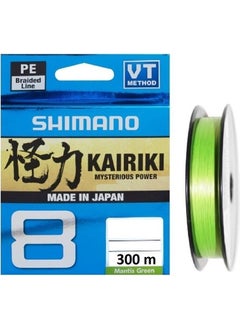 SHIMANO Kairiki 8 300M Mantis Green 0.28MM / 29.3kg 