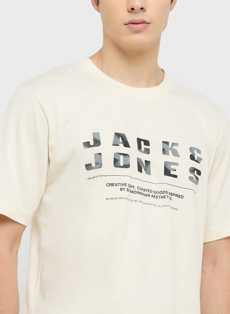 JACK & JONES Crew Neck T-Shirt