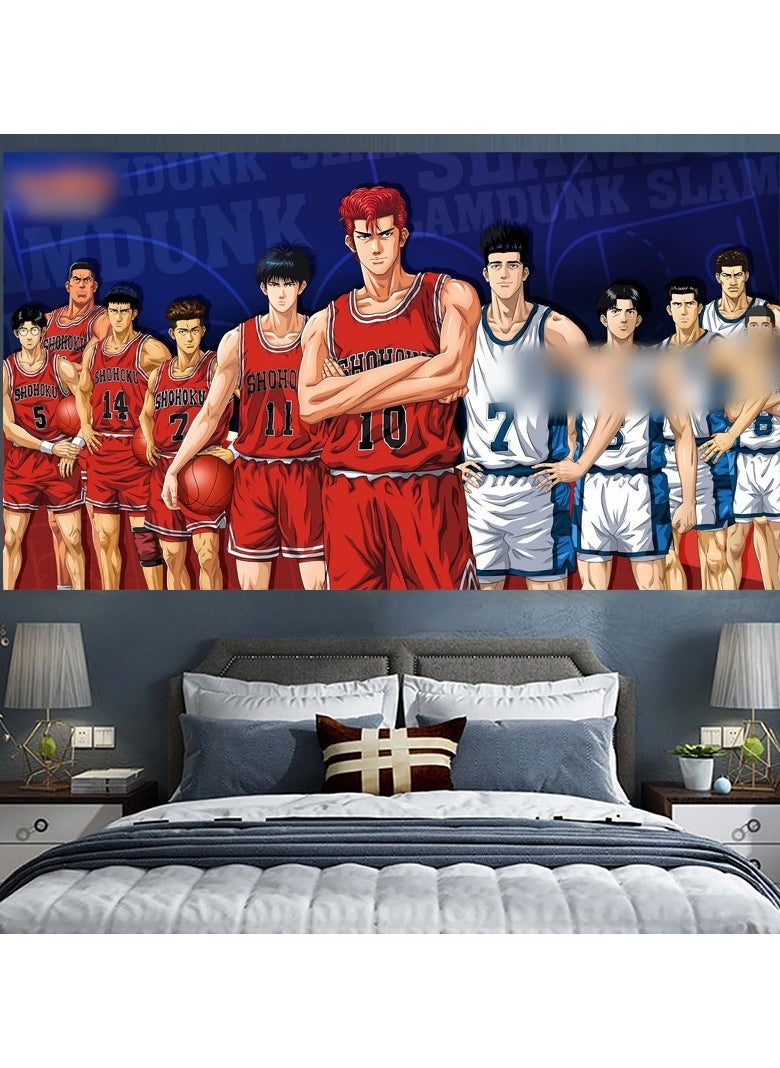 KUYING New Slam Dunk Master Extra Large Room Bed Decoration Wall Cloth 