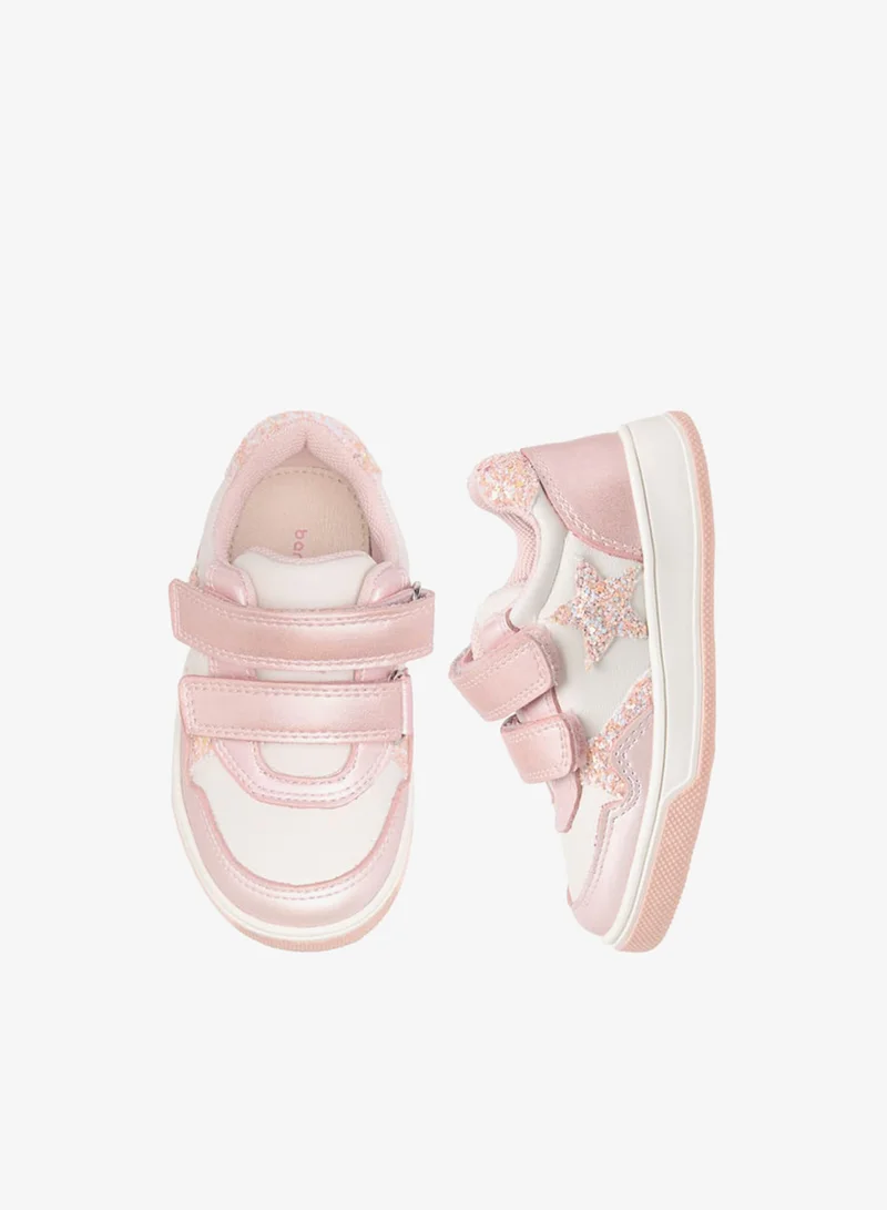 بيرفيت سنيكرز بناتي بألوان متداخلة وإغلاق بشريط لاصق