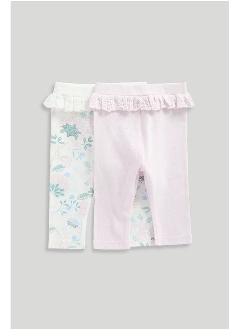 Spring Blossom Leggings - 2 Pack