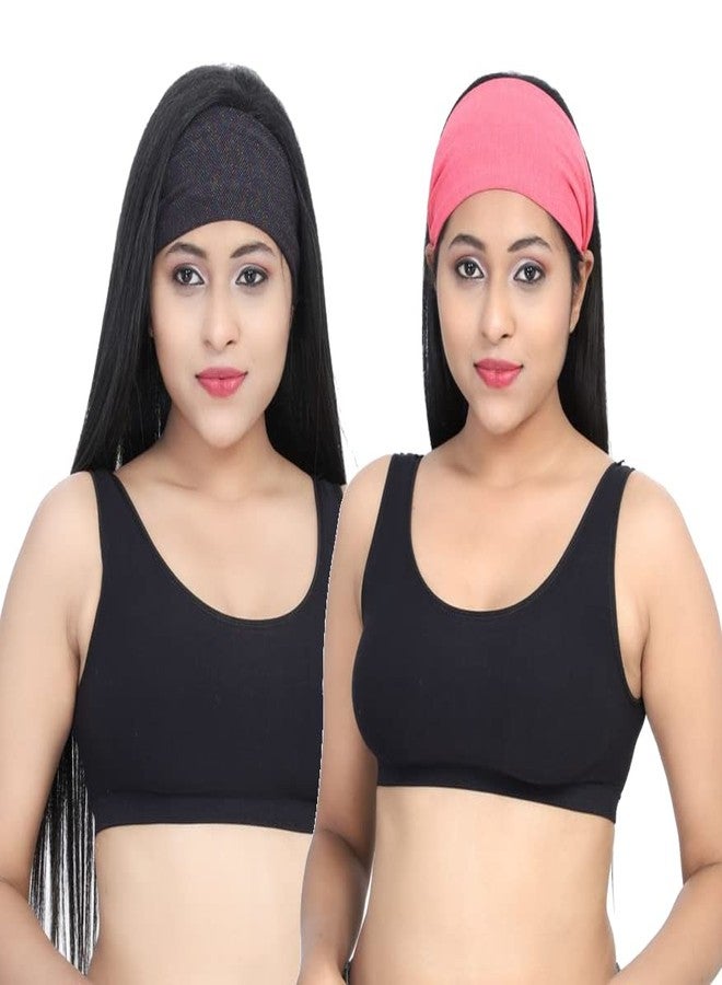 Fabme Headband- Pack of 2 - for Men and Women - Yoga, Sport and Running - Image 3