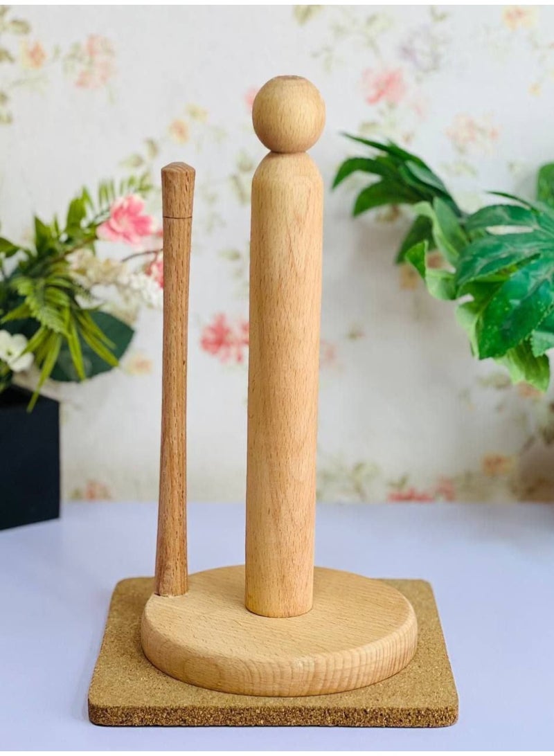 حامل مناديل خشب بالقاطع - Image 5