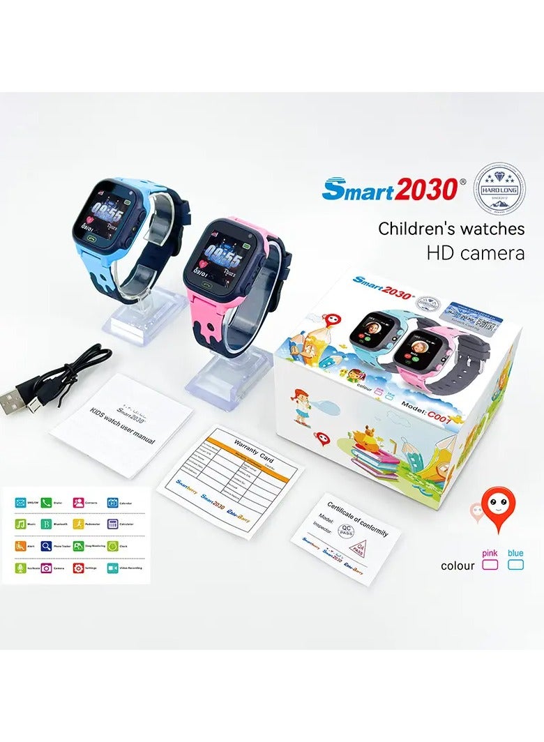 Smart 2030 smart2030 Cross-border C001 Children's card watch video call positioning information hand ring music bracelet - Image 1