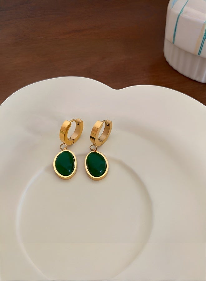 X23051903CF emerald necklace, earrings and bracelet - Image 2