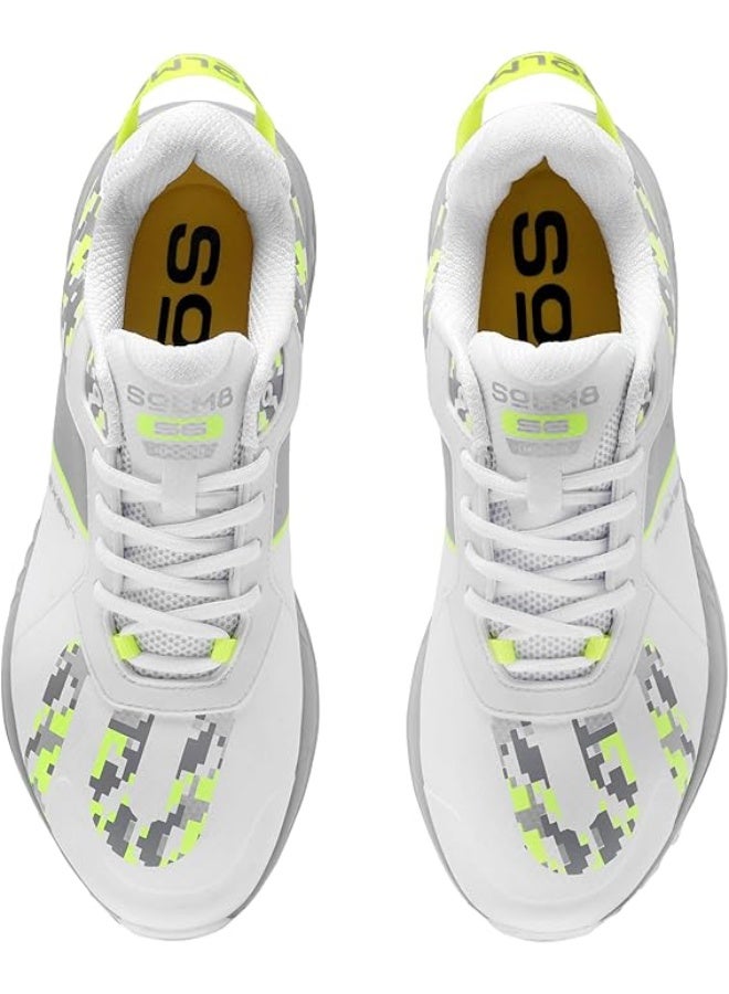 SOLM8 S6 Camo Cricket Shoes Men - 2025 Edition Ultralight Camouflage Upper Rubber Spikes Well-Cushioned Insole - Ideal Cricket Shoes for All Round Perform - Image 5