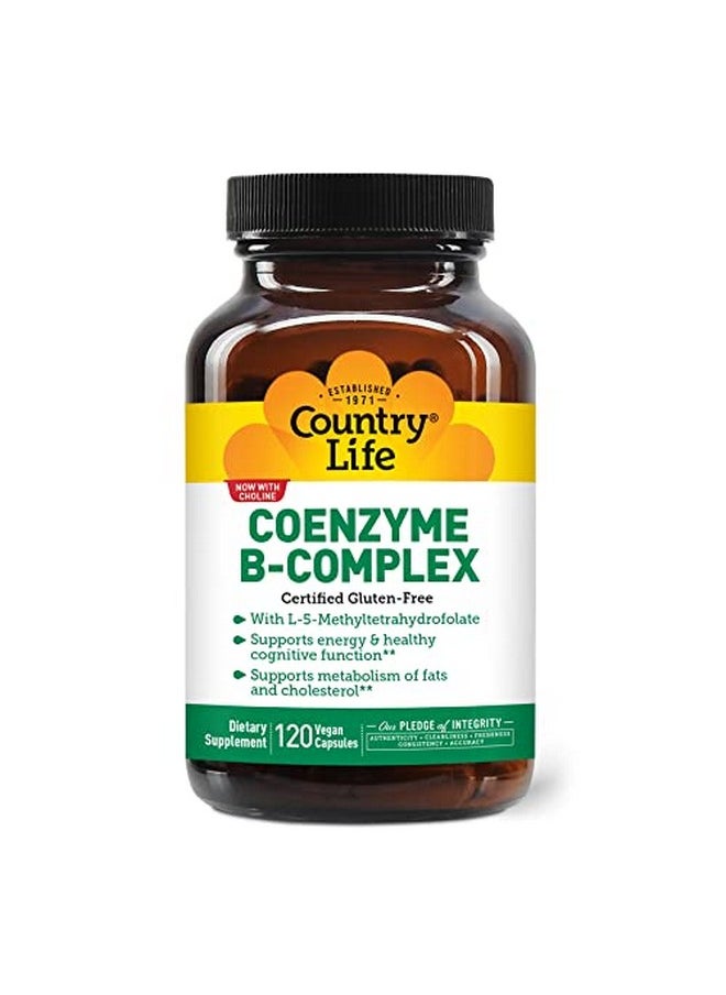Country Life Coenzyme B Complex 120Count  - Image 1