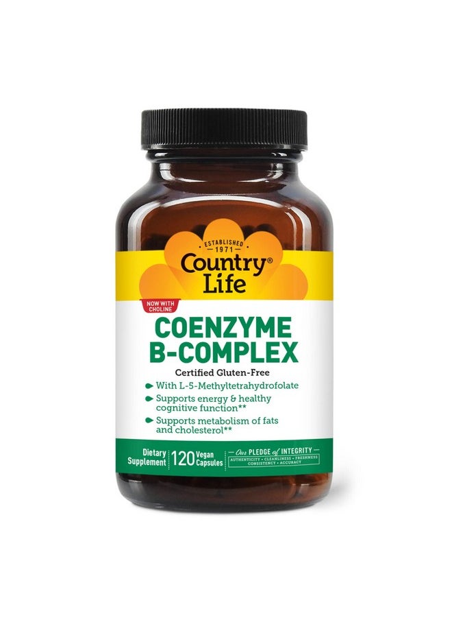 Country Life Coenzyme B Complex 120Count  - Image 2