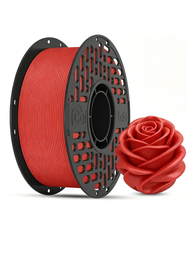 Cai Lab PLA+ Filament 1.75mm, Special Silk in Color, CaiLab Multicolor 3D Printing Filament, ±0.02mm Accuracy, Tough & Tangle Free, Low Warping, for Most FDM 3D Printer, 1KG (Red) - Image 1