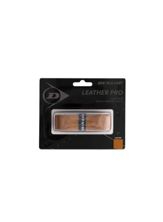 DUNLOP Leather Pro Replacement Over Grip  Size: NS   Color: Brown