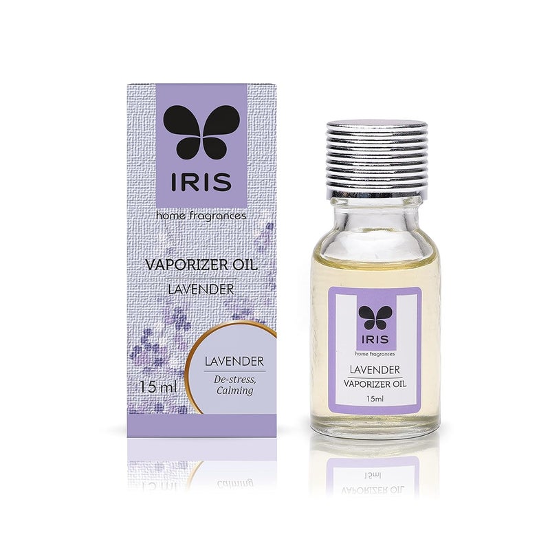 IRIS عطر المنزل، معطر ريد باللافندر، رائحة اللافندر، خالي من السموم، عطر فاخر، علم الروائح، معزز للمزاج، صنع في الهند - 1 وحدة من 15 مل من زيت بخاخ العطر. - Image 5