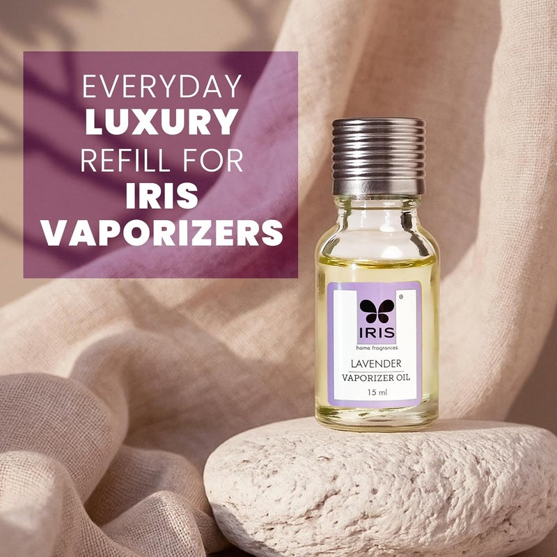 IRIS عطر المنزل، معطر ريد باللافندر، رائحة اللافندر، خالي من السموم، عطر فاخر، علم الروائح، معزز للمزاج، صنع في الهند - 1 وحدة من 15 مل من زيت بخاخ العطر. - Image 4