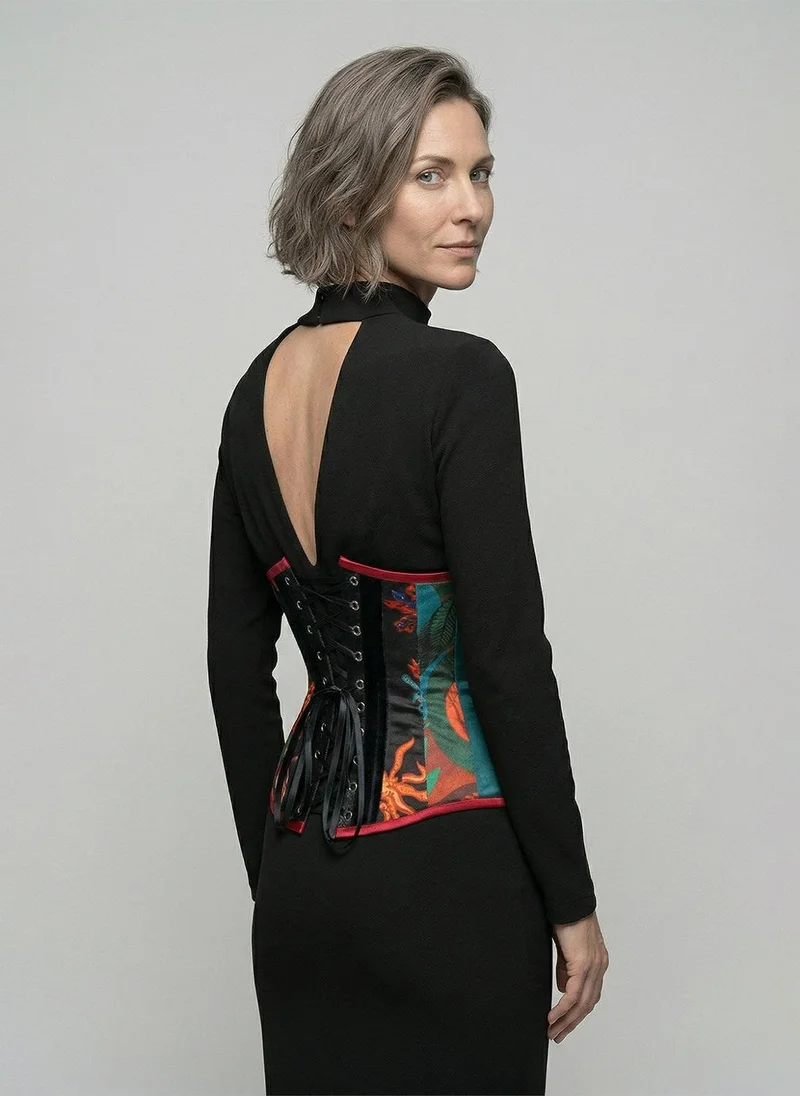 Janara Jones One Of A Kind Psycho Paisley Corset