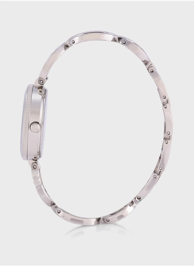 جس Empower Steel Strap Analog Watch