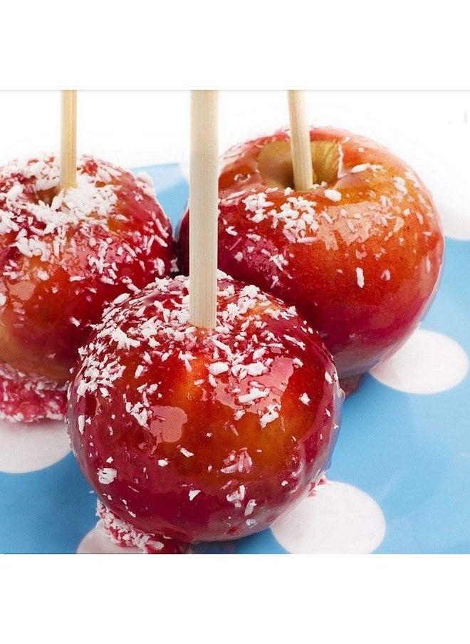 PENTA ANGEL - 5.5 Inch Thick Bamboo Sticks For Cotton Candy Caramel Apple Natural Birch Wooden Corn Dog Cob Hotdog Sticks Sausage Meat Skewers For Cheesecake Cakepop Lollipops Fruit 50Pcs - Image 1