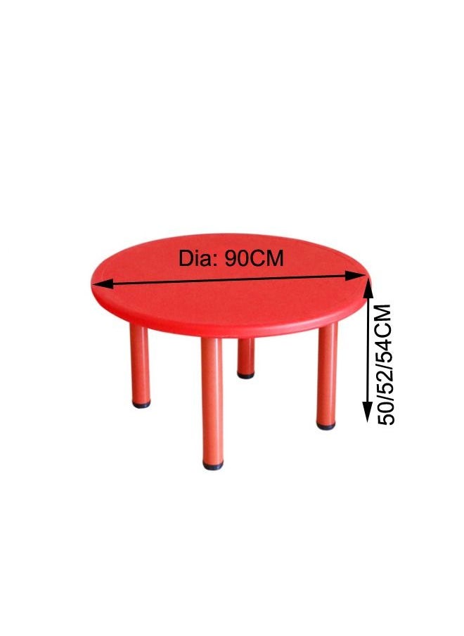 JSAITOYS 5 Pieces Indoor Plastic Tables And Chair Set For Kindergarten  - Image 2
