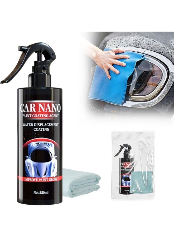 Homonth Nano Paint Sealant for Cars 120ml – Homonth Water-Repellent Coating Agent with Deep Gloss Finish - Image 1