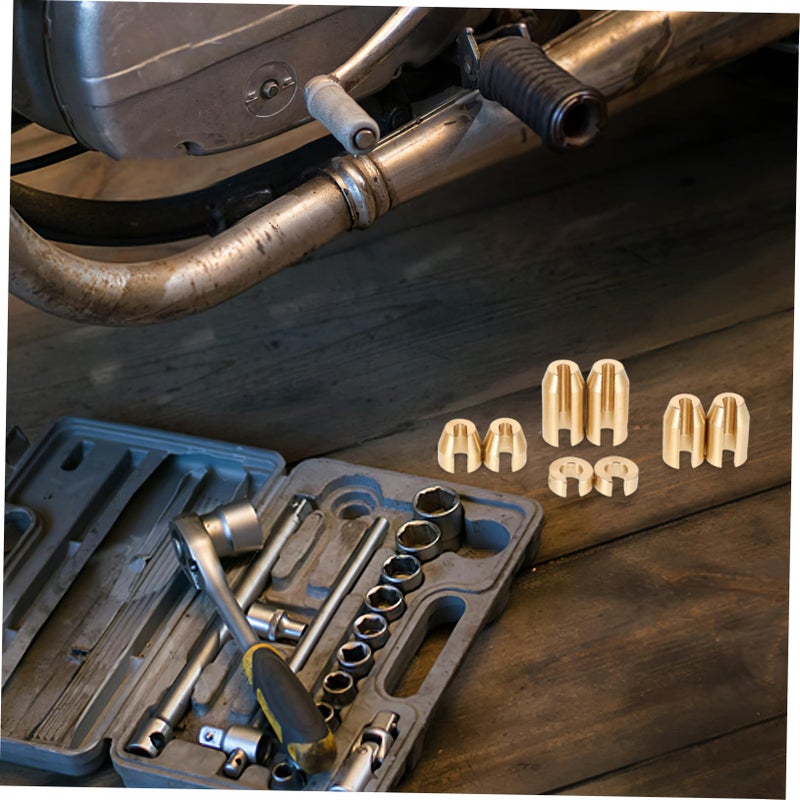 Reusable Copper Motorcycle Wheel Balance Weights Kit for Enhanced Stability Easy Installation - Image 5