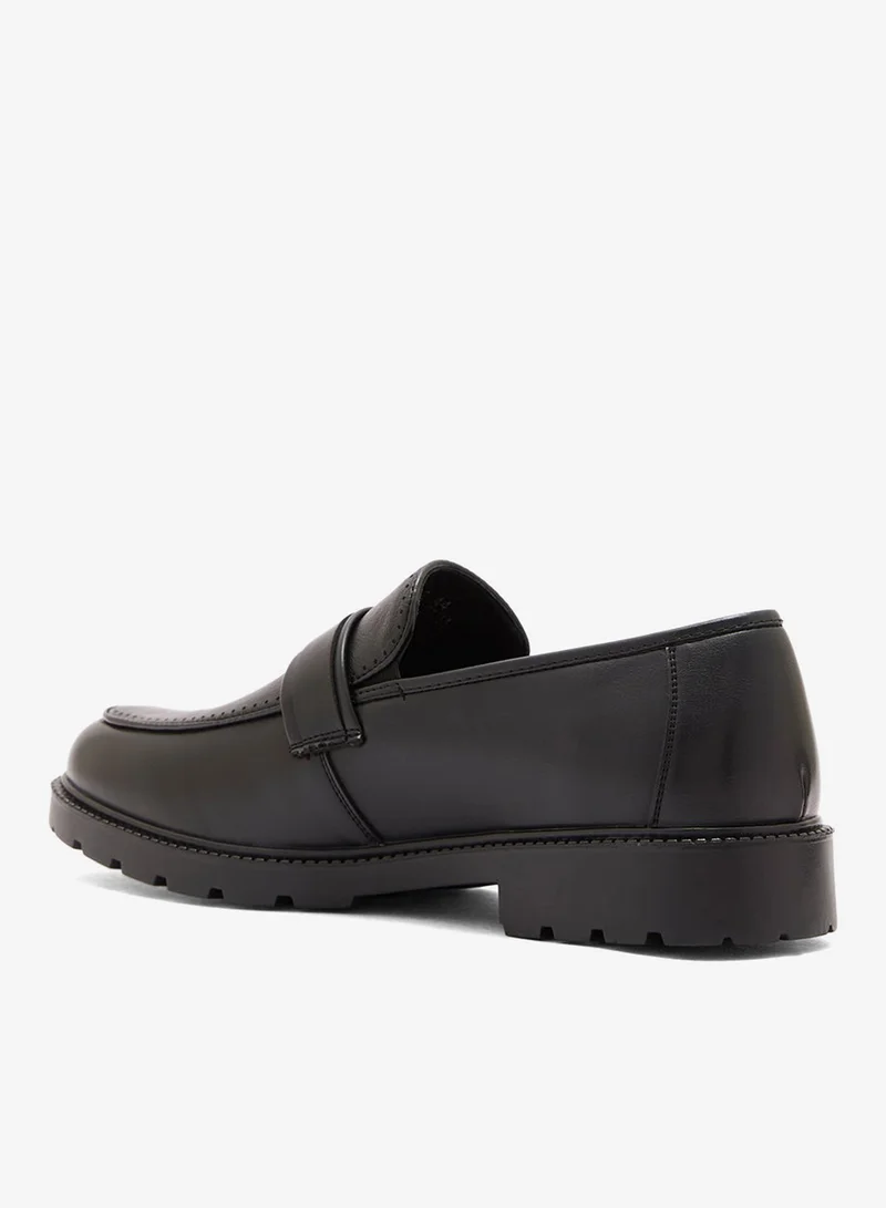 Robert Wood Chunky Sole Formal Slip Ons