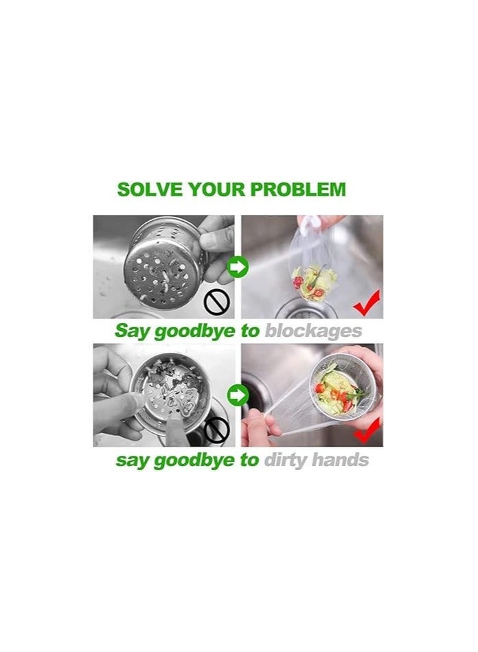 Anti-Clog Sink Filter Net Bags – 100 Pcs - Image 2