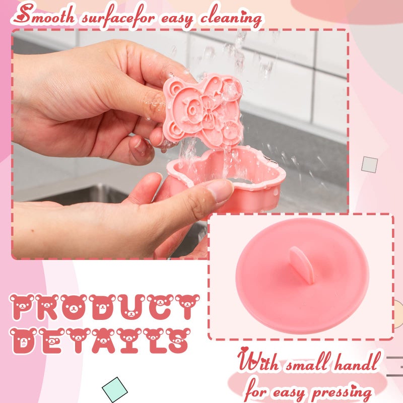 Jinei 16 Pcs Baby Shower Cookie Cutters Kids Cookie Cutter with Plunger Stamps DIY Fondant 3D Stampers Molds for Baking Biscuit Birthday Party Kitchen Tools  Bib Baby Bottle Pacifier Rattle Carriage - Image 4