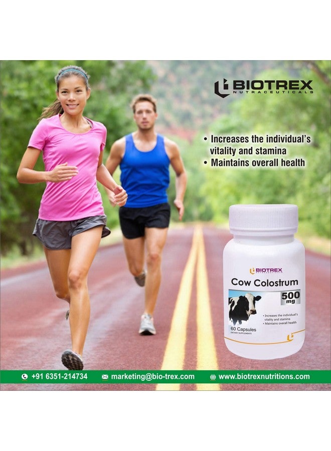 Biotrex Nutraceuticals Cow Colostrum, 500 mg, Ultimate Health Supplements For Immunity System Support - 60 Capsules - Image 4
