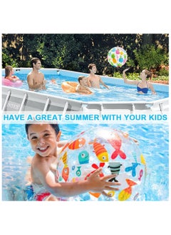 INTEX 59040NP-Inflatable Lively Print Beach Ball Fruits Design, 51CM  - Image 3