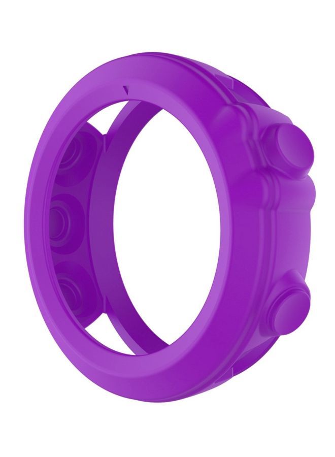 NIBEMINENT Protective Case Cover For Garmin Fenix 3 Purple  - Image 2