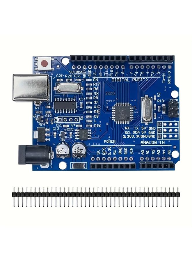 UNO R3 ATmega328P AU Development Board 2PCS CH340G Compatible with Arduino IDE USB Cable - Image 4