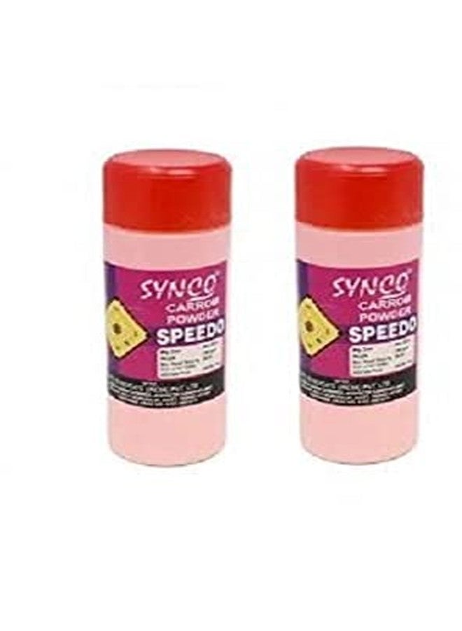Synco Carrom Board Powder (Potato Starch Powder, Set of 2, 60grams Each) - Image 1