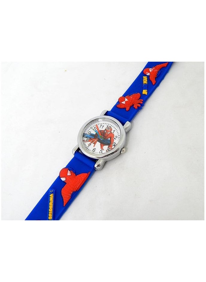Generic - Spider-Man watch for children, blue color, 2725598284561, analog - Image 1