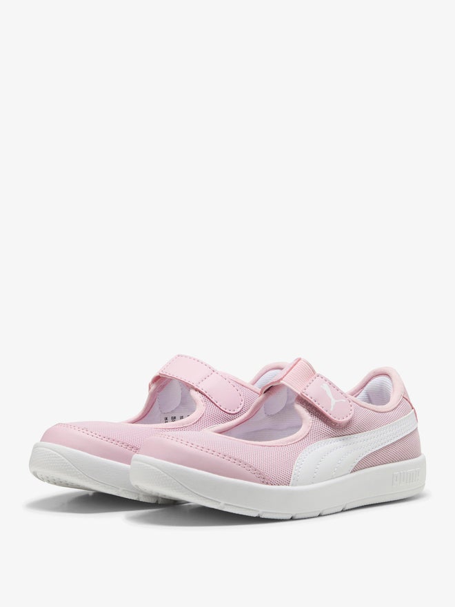 PUMA Courtflex V3 Li V PS Rose Mauve-Sneakers - Image 1