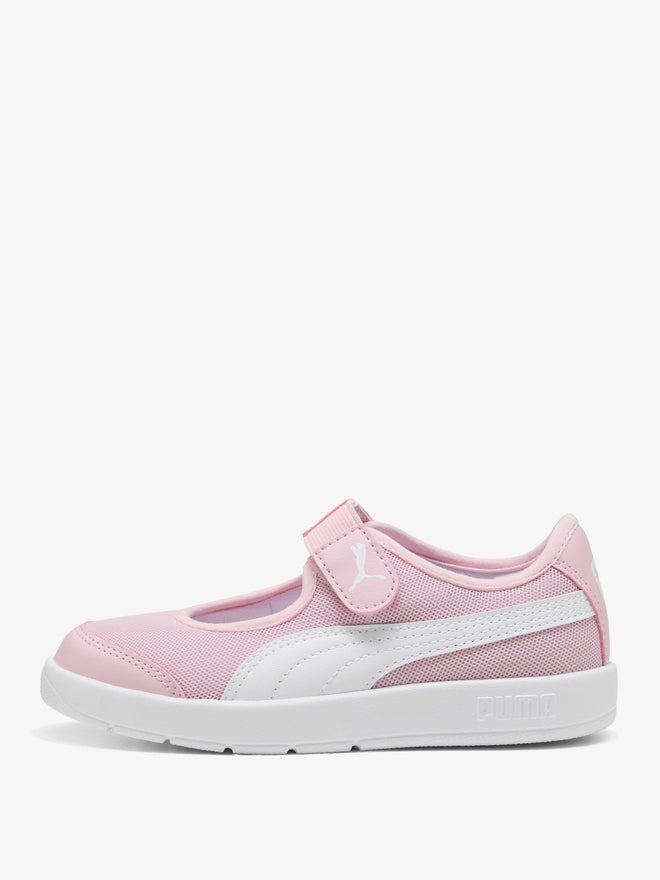PUMA Courtflex V3 Li V PS Rose Mauve-Sneakers - Image 3