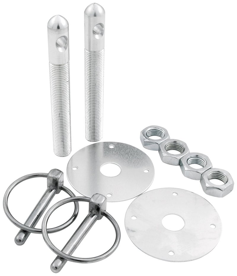 Allstar Performance ALL18500 12 Aluminum Hood Pin Kit Silver