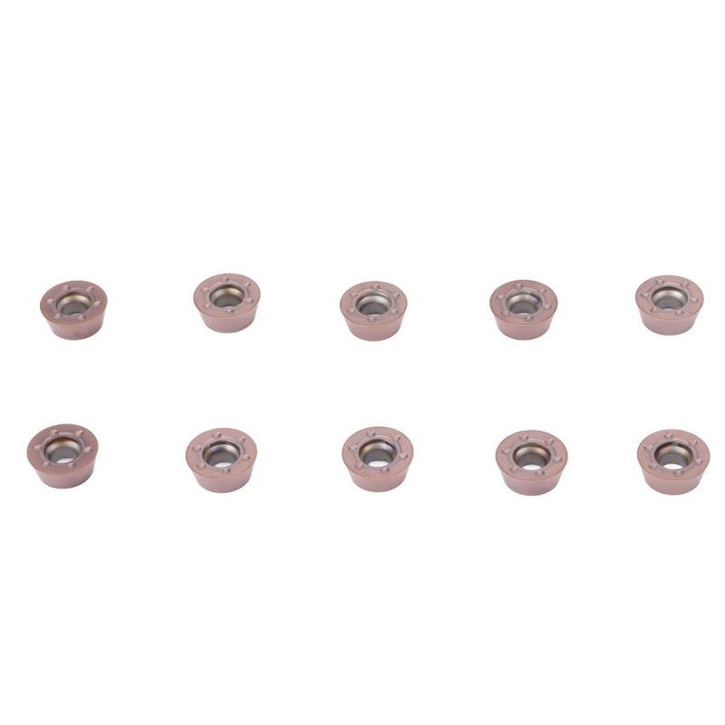 10Pcs Round Turning Inserts Indexable Coated Carbide Inserts CNC Cutting Milling Tools - Image 5